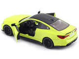 BMW M4 G82 Yellow 1:32 MSZ licensed diecast Scale Model car collectible