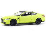 BMW M4 G82 Yellow 1:32 MSZ licensed diecast Scale Model car collectible
