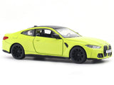 BMW M4 G82 Yellow 1:32 MSZ licensed diecast Scale Model car collectible