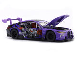 BMW M4 GT3 purple 1:24 MSZ licensed diecast Scale Model car collectible