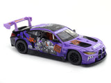 BMW M4 GT3 purple 1:24 MSZ licensed diecast Scale Model car collectible