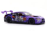 BMW M4 GT3 purple 1:24 MSZ licensed diecast Scale Model car collectible