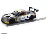 BMW M4 GT3 grey 1:24 MSZ licensed diecast Scale Model car collectible