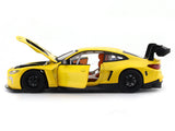 BMW M4 GT3 Yellow 1:24 MSZ licensed diecast Scale Model car collectible