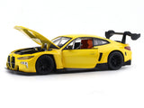 BMW M4 GT3 Yellow 1:24 MSZ licensed diecast Scale Model car collectible