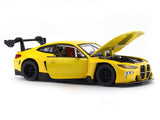 BMW M4 GT3 Yellow 1:24 MSZ licensed diecast Scale Model car collectible