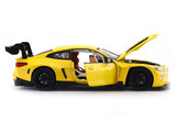 BMW M4 GT3 Yellow 1:24 MSZ licensed diecast Scale Model car collectible