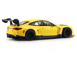 BMW M4 GT3 Yellow 1:24 MSZ licensed diecast Scale Model car collectible