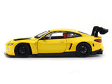 BMW M4 GT3 Yellow 1:24 MSZ licensed diecast Scale Model car collectible