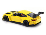 BMW M4 GT3 Yellow 1:24 MSZ licensed diecast Scale Model car collectible