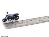 BMW R NineT Scrambler blue 1:64 CM Model diecast scale bike model collectible