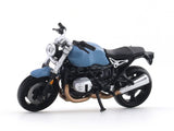 BMW R NineT Scrambler blue 1:64 CM Model diecast scale bike model collectible