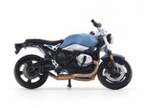 BMW R NineT Scrambler blue 1:64 CM Model diecast scale bike model collectible