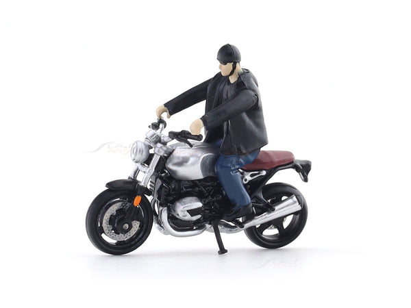 BMW R NineT Scrambler 1:64 CM Model diecast scale bike model collectible