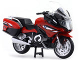 BMW R1250 RT Red 1:12 MSZ Licensed Diecast Scale Model Bike Collectible