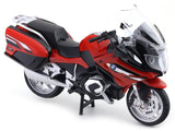 BMW R1250 RT Red 1:12 MSZ Licensed Diecast Scale Model Bike Collectible