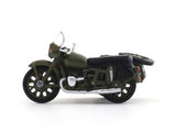 BMW R71 Changjiang 750 Military 1:64 Perka Diecast Scale Model Bike | Collectible Vintage Motorcycle Replica