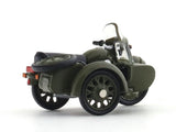 BMW R71 Changjiang 750 Military 1:64 Perka Diecast Scale Model Bike | Collectible Vintage Motorcycle Replica