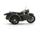 BMW R71 Changjiang 750 Military 1:64 Perka Diecast Scale Model Bike | Collectible Vintage Motorcycle Replica
