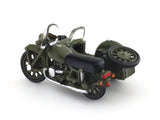 BMW R71 Changjiang 750 Military 1:64 Perka Diecast Scale Model Bike | Collectible Vintage Motorcycle Replica