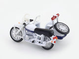 BMW R71 Changjiang 750 Police 1:64 Perka Diecast Scale Model Bike | Collectible Vintage Motorcycle Replica