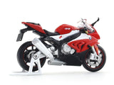 BMW S1000RR red 1:64 CM Model diecast scale bike model collectible