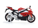 BMW S1000RR red 1:64 CM Model diecast scale bike model collectible