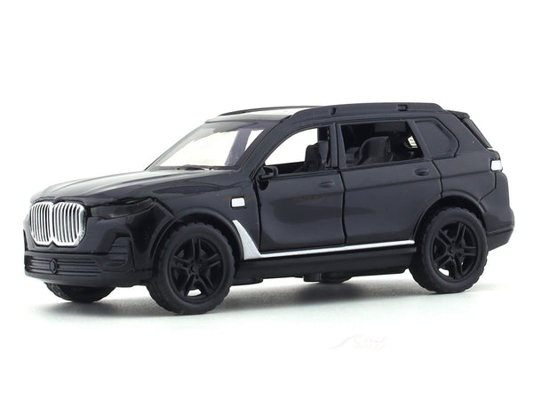 BMW X7 like black pull back alloy toy