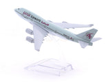 Boeing 747-400 Qatar Airways 1:400 Diecast Airplane Scale Model | Collectible Aviation Replica
