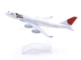 Boeing 747-400 Yokoso Japan Airlines 1:400 Diecast Airplane Scale Model | Collectible Aviation Replica
