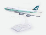 Boeing 747 Cathay Pacific Airways 1:400 Diecast Airplane Scale Model | Collectible Aviation Replica