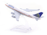 Boeing 747 United Airlines 1:400 Diecast Airplane Scale Model | Collectible Aviation Replica