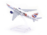 Boeing 777-200ER British Airways 1:400 Diecast Airplane Scale Model | Collectible Aviation Replica