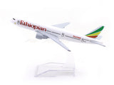 Boeing 777 Ethiopian Airlines 1:400 Diecast Airplane Scale Model | Collectible Aviation Replica