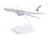 Boeing 777 Etihad 1:400 Diecast Airplane Scale Model | Collectible Aviation Replica