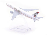 Boeing 777 Etihad 1:400 Diecast Airplane Scale Model | Collectible Aviation Replica