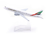 Boeing 777 Emirates Airways 1:400 Diecast Airplane Scale Model | Collectible Aviation Replica
