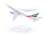 Boeing 777 Emirates Airways 1:400 Diecast Airplane Scale Model | Collectible Aviation Replica