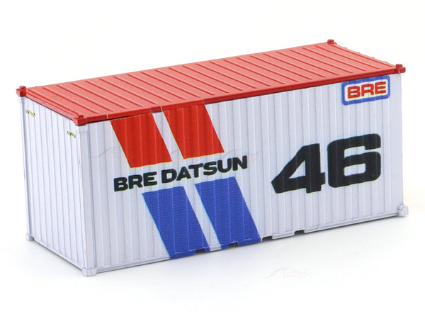 BRE Datsun white 1:64 diecast metal container scale model collectible in India from Scale Arts