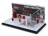 Bugatti Garage Diorama set 1:64 More Art scale model diorama