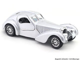 Bugatti Atlantic with Acrylic Case 1:24 Bburago Licensed Diecast Scale Model Car Collectible