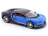 Bugatti Chiron Blue with Acrylic Case 1:24 Maisto Licensed Diecast Model Car | Display Collectible | Buy in India