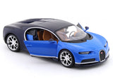 Bugatti Chiron Blue with Acrylic Case 1:24 Maisto Licensed Diecast Model Car | Display Collectible | Buy in India