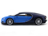 Bugatti Chiron Blue 1:24 Welly Licensed Diecast Scale Model Car Collectible