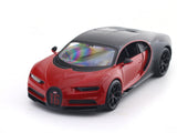 Bugatti Chiron Sport Red 1:24 Maisto with Acrylic Case Licensed Diecast Scale Model Car Collectible