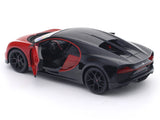 Bugatti Chiron Sport Red 1:24 Maisto with Acrylic Case Licensed Diecast Scale Model Car Collectible