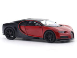 Bugatti Chiron Sport Red 1:24 Maisto with Acrylic Case Licensed Diecast Scale Model Car Collectible