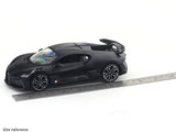 Bugatti Divo Matte black 1:24 Maisto with Acrylic Case Licensed Diecast Scale Model Car Collectible