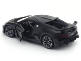 Bugatti Divo Matte black 1:24 Maisto with Acrylic Case Licensed Diecast Scale Model Car Collectible