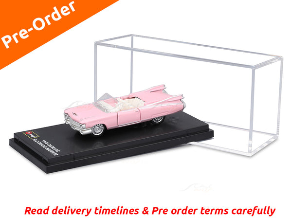 PreOrder : Cadillac Eldorado Biarritz 1:72 Bburago licensed diecast scale model car collectible